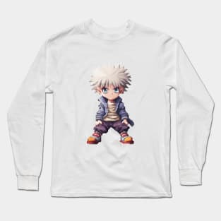 Retro Killua Long Sleeve T-Shirt